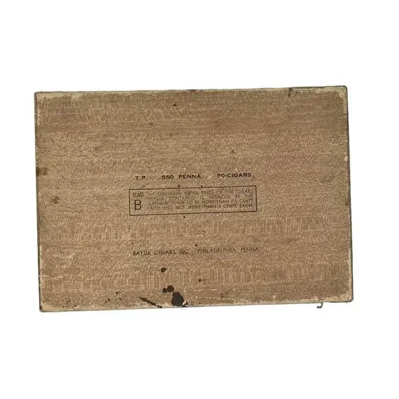 Vintage Factory Smokers No. 172 Cigar Box 1970s - Picture 8 of 10